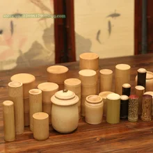 Бамбуковая деревянная чайная канистра с прямой пряжкой коробки для хранения Контейнер маленький органайзер для специй с крышками чехол для шкафа портативный