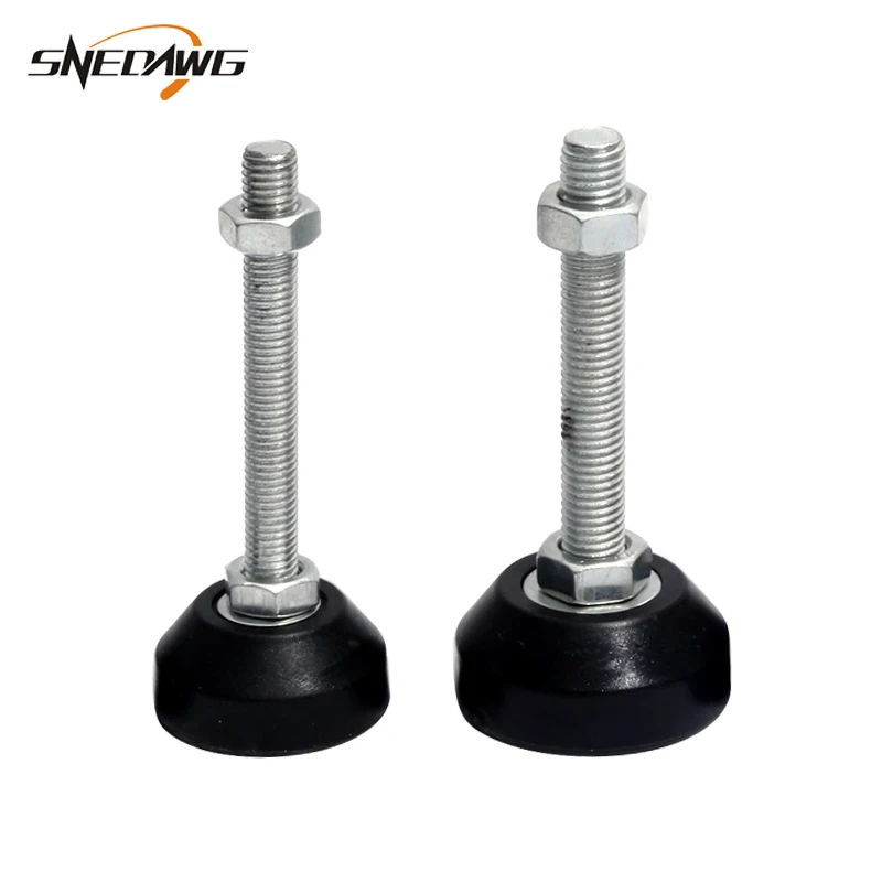

Rubber Foot Cups Base Thread M16/m20 Adjustable Anti-skid Foot Support Levelling Feet Base Diameter 80mm