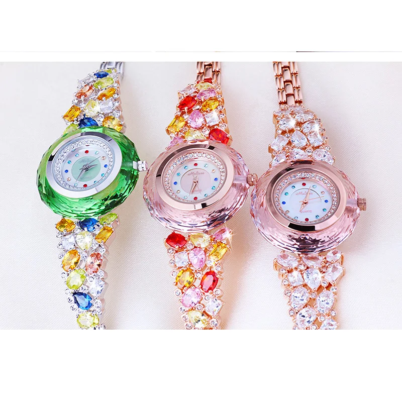 Nouvelle Melissa dame montre pour femme japon Quartz haut à la mode robe Bracelet strass coquille l