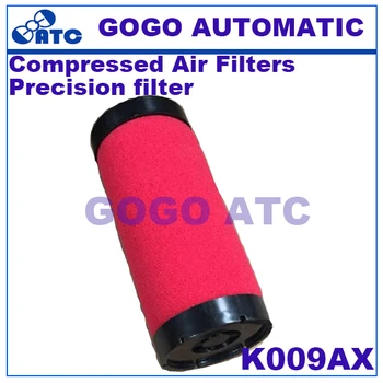 

High quality Filter element K009AX Precision filter compressed air filters Gas water oil separator PF AO AA AX ACS AR AAR