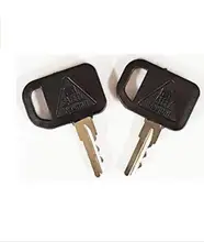 Para (2 klucze) Keyman do kluczy John Deere Gator-kluczyk zapłonowy do Bobcat John Deere Gehl Multiquip numer części 131841 tanie tanio 