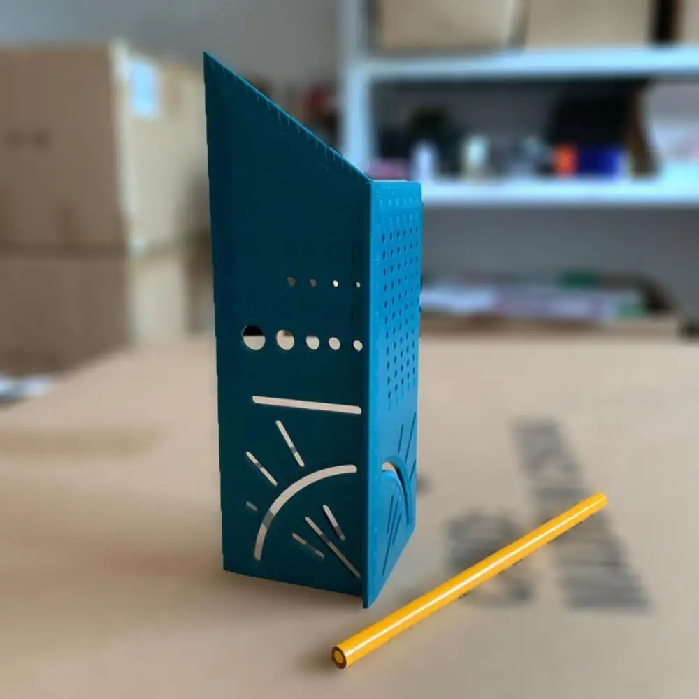

Woodworking Angle Measuring Square Size Measure Tool With Gauge Ruler 45 Degree and 90 Degree Angles Measure Tool