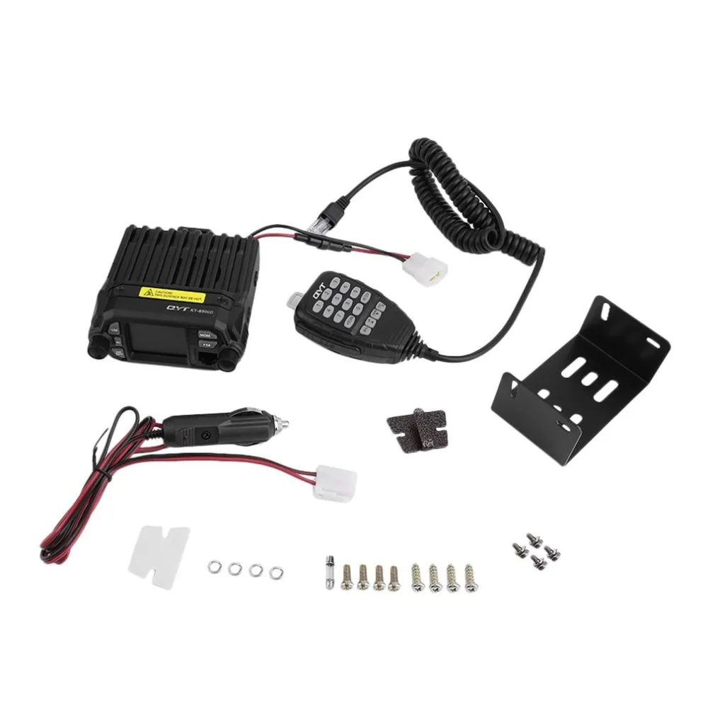 

New KT-8900D Dual Band Quad Standby 25W Car Intercom Mobile Radio Transceiver Interphone