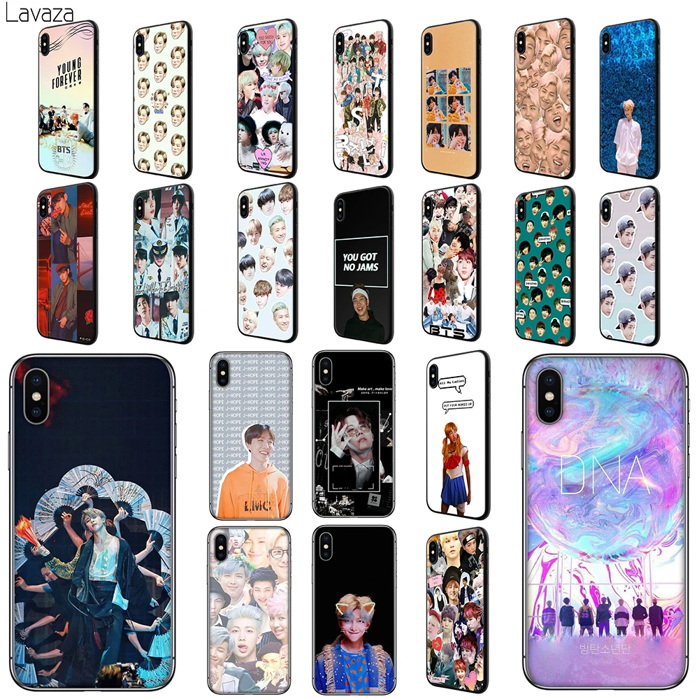 

Lavaza BTS Bangtan V Jim Taehyung Style Soft TPU Case Cover for Apple iPhone 6 6S 7 8 Plus 5 5S SE X XS MAX XR Silicone Cases