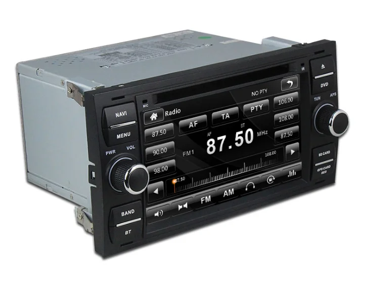 От DHL или FedEx 20 штук 7 дюймов сенсорный экран автомобильный dvd-плеер с экраном для Ford Focus Kuga транзит 3g Bluetooth Радио RDS USB SD gps карта
