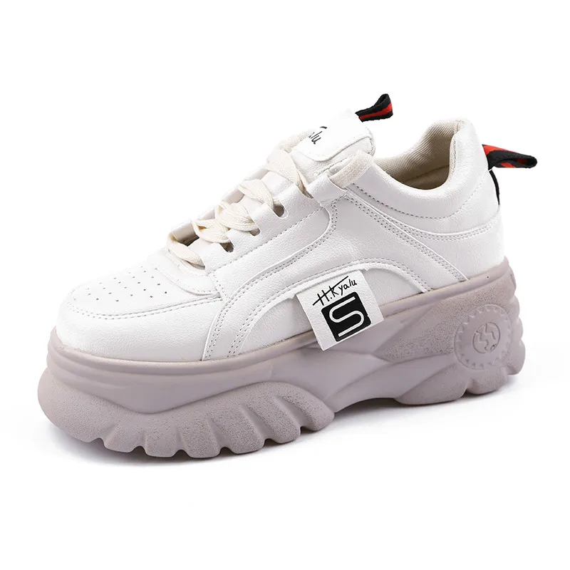 2019  women sport Shoes platform shoes sneakers women thick sole shoes Breathable woman wedges shoes Outdoor Sport M2-39