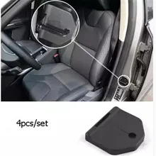 Автомобильный-Стайлинг 4 шт./лот замок Пряжка Водонепроницаемый Защита от ржавчины чехол для Land Rover Evoque(2011-)/freelander 2(2009