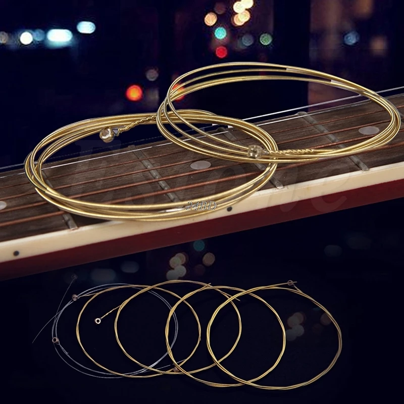 

Copper Strings 1-6 For Acoustic Guitar 150XL 6PCS/SET JUL12_25