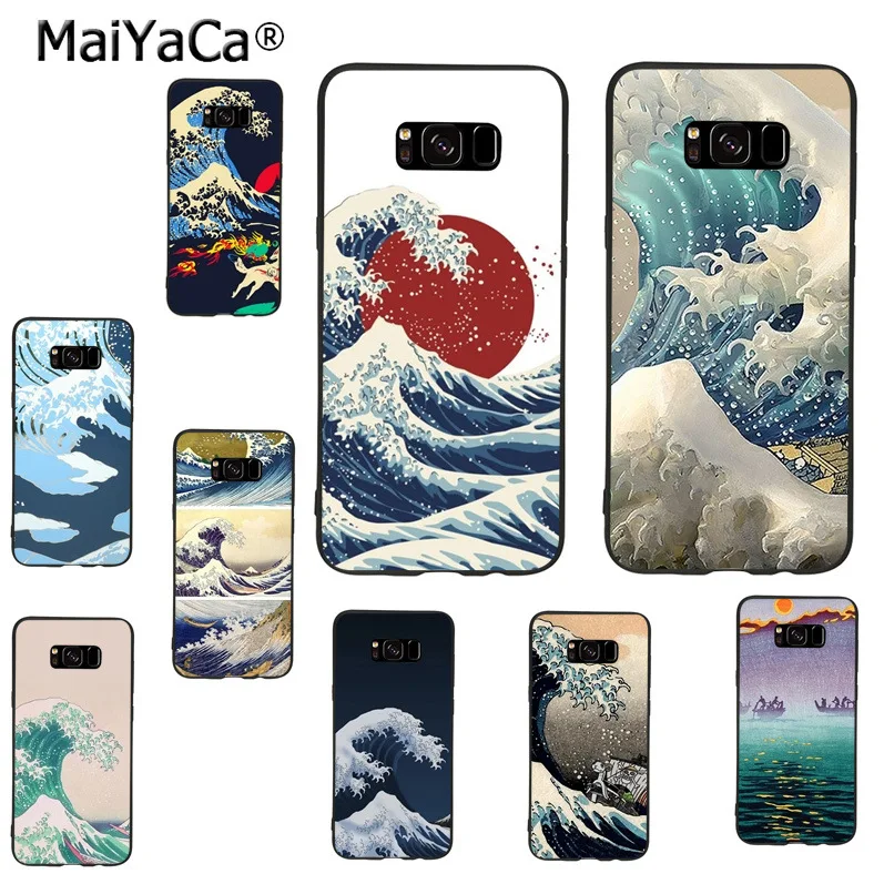 MaiYaCa The Great Wave Colored phone Back Phone