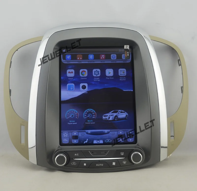 Perfect 10.4" tesla style vertical screen Octa core Android 8.1 Car stereo GPS navigation for Buick Lacrosse 2010-2013 6