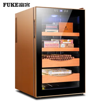 

Electronic cigar cabinet freezer temperature wine tea air cooling cigar cabinet cigar cooler humidor FK-65C