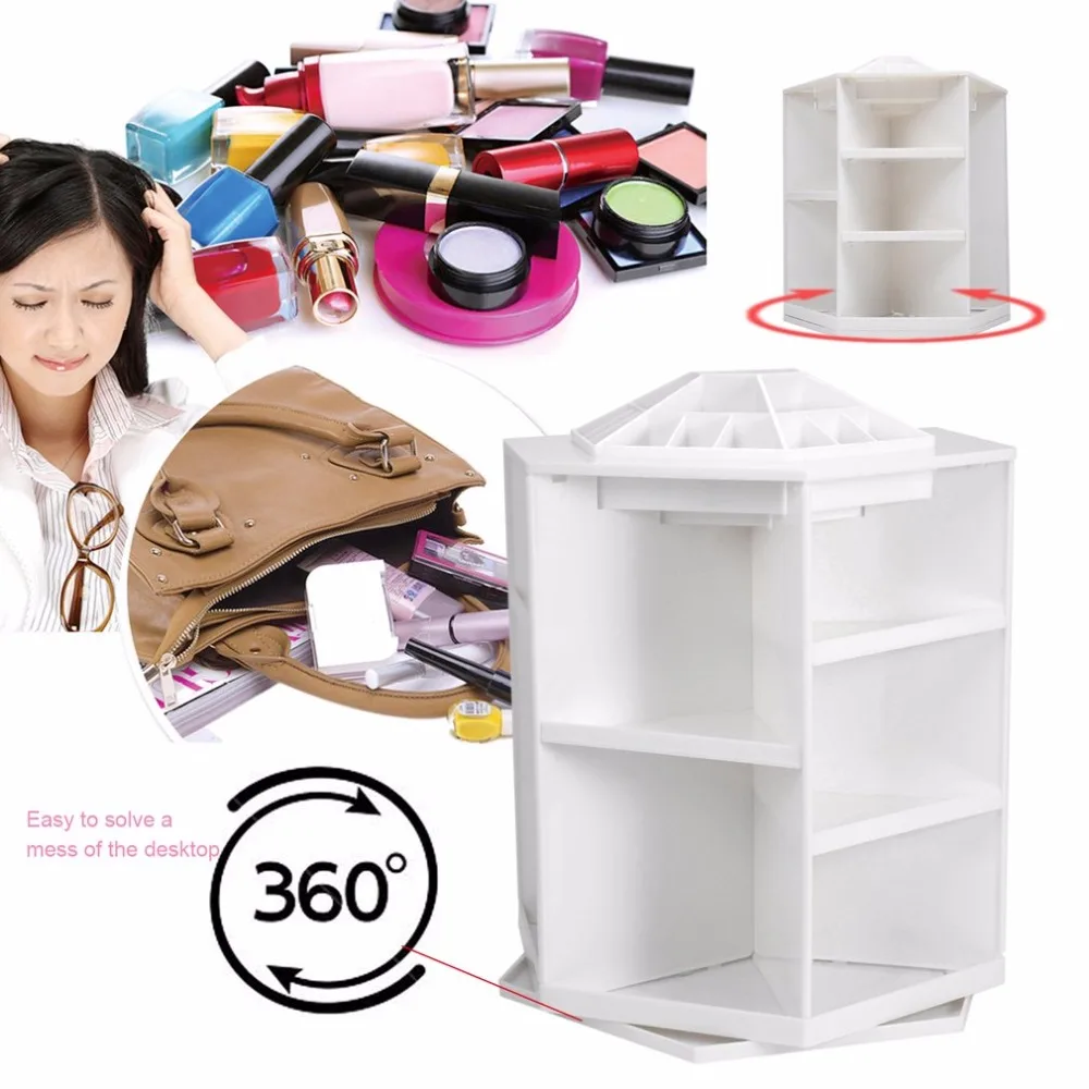 360 Degree Rotation Rotating Make up Organizer Cosmetic Display Brush Lipstick Storage Stand Cosmetic Accessories 360 Degree Rotation Rotating Make up Organizer Cosmetic Display Brush Lipstick Storage Stand Cosmetic Accessories