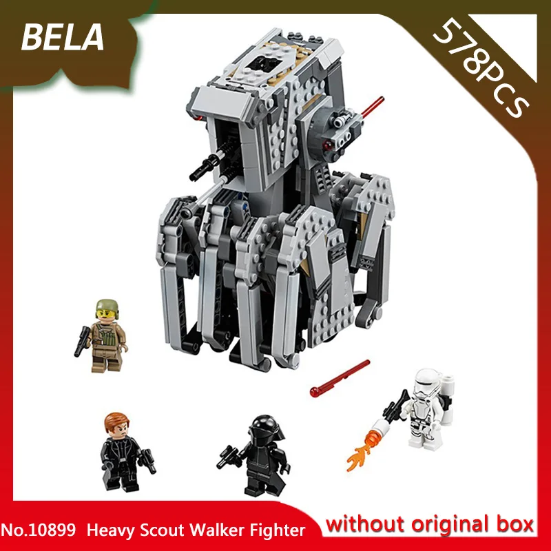 

Bela 10899 578pcs Star Wars First Order Heavy Scout Walker Building Block Blocks Children Toys Gift Compatible Legoings