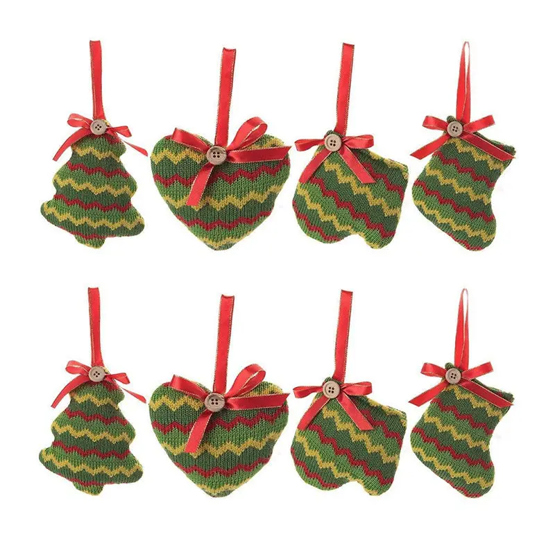 New Christmas Tree Ornaments Stocking Decorations Christmas Stocking