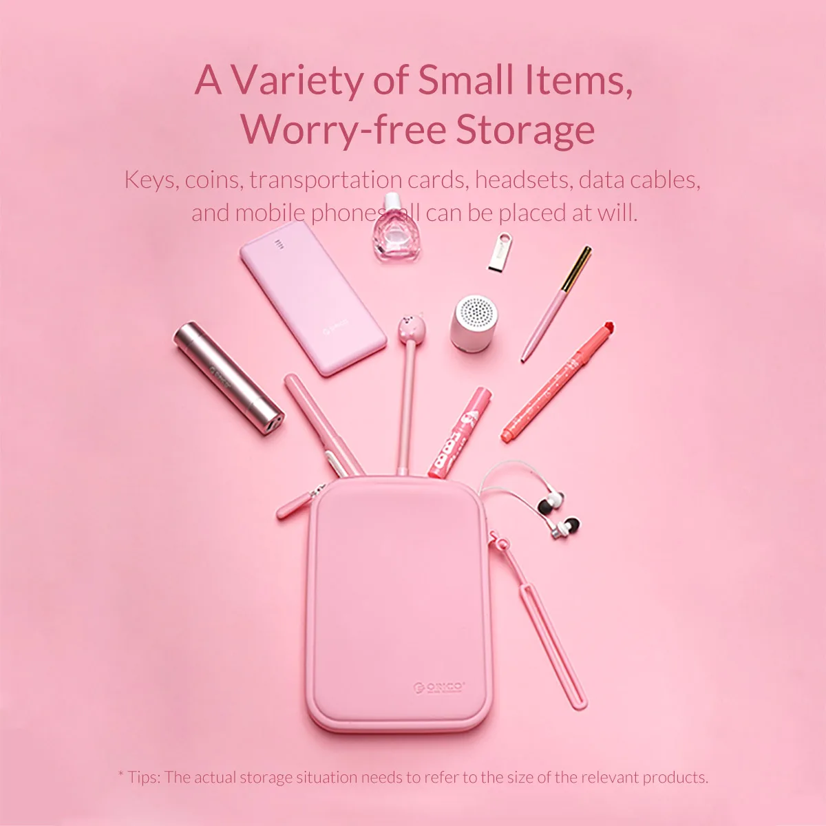 ORICO Portable HDD Bag Case Accessory Storage Box Case for Mobile Phone Data Cable Power Bnak Bag with Candy Color Pouch Case ORICO Portable HDD Bag Case Accessory Storage Box Case for Mobile Phone Data Cable Power Bnak Bag with Candy Color Pouch Case
