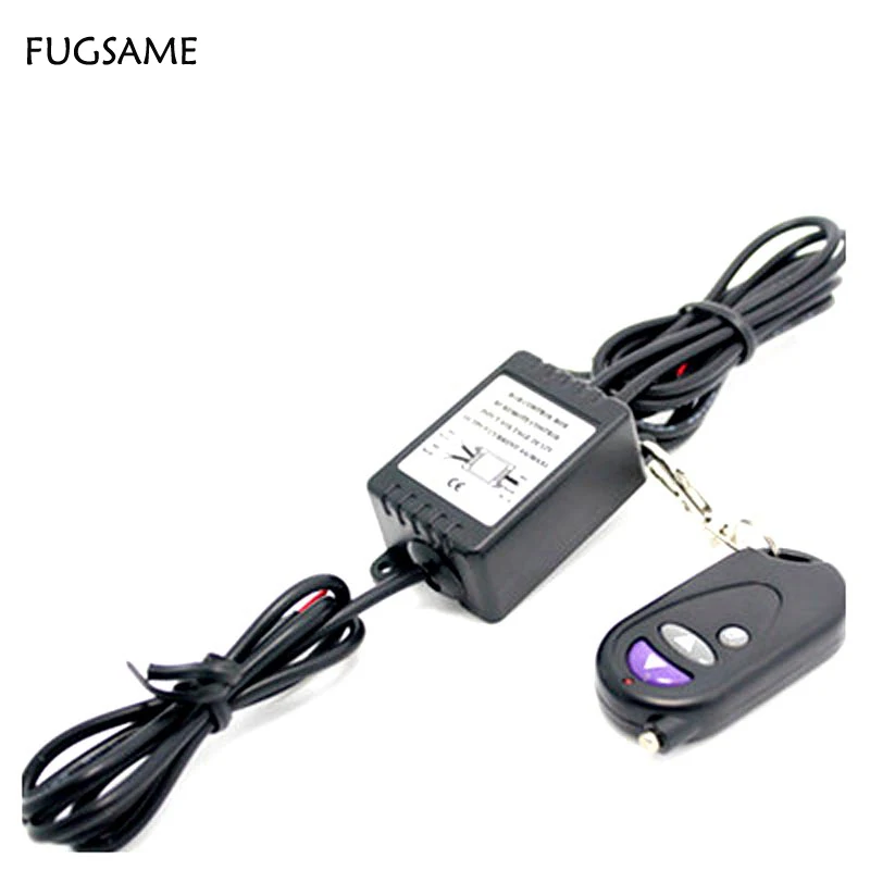 

FUGSAME Drl control Wireless remote controller 12V led Flash Daytime running lights Strobe controller Module On Off For Car