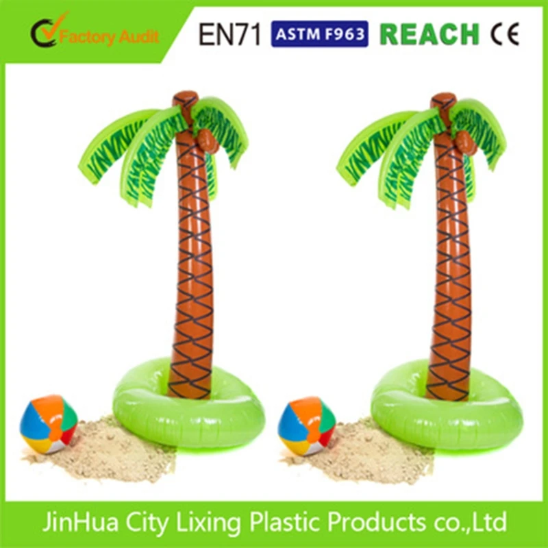 90 см надувные тропические пальмы бассейн украшения для пляжной вечеринки игрушки наружные принадлежности Oct22_D