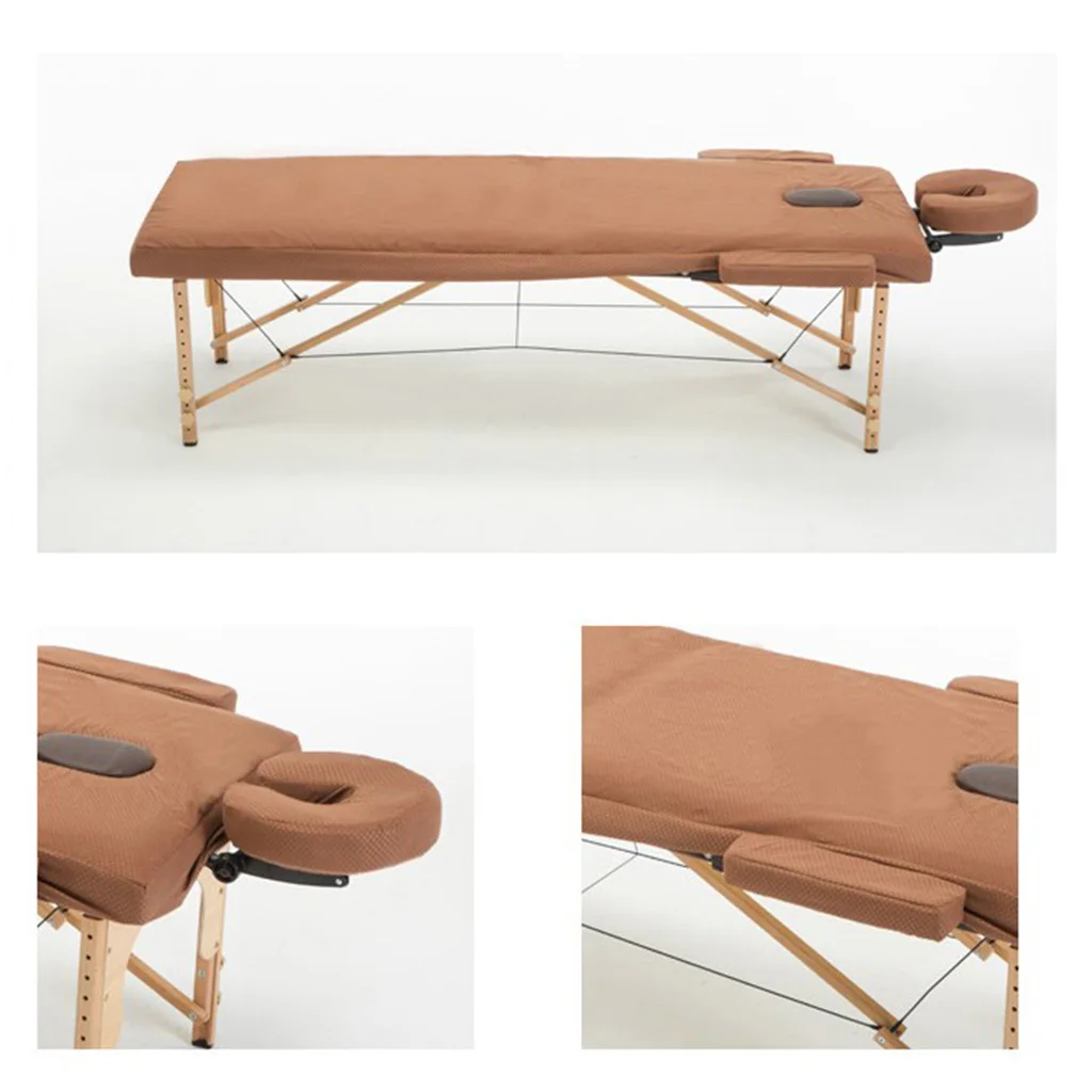 4pcs/set Professional Salon Acupuncture Massage Table Bed Fitted Sheets Pad Face Cradle Hand Pillow Cover Set Kit