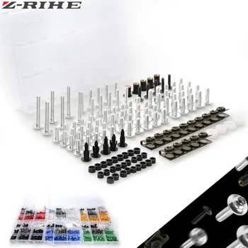 

Motorcycle Fairing Bolts Nuts Screws Washer Kit Cases Fastener Clips Screws For honda cb400 s2000 cb1000r x4 cb1300 CBF1000