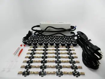 

Free shipping NEW Crystal Solderless CREE XPE 84W LED aquarium light ,Mean Well Driver seawater aquarium lights,4 years warranty
