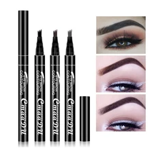 Ручка для микроблейдинга бровей водостойкий гель для бровей карандаш оттенок коричневый черный карандаш для бровей Макияж 3 цвета