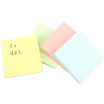 

400 sheets 4 colour 76*76mm Size color paper Memo Pad Sticky Notes Bookmark Point It Marker Memo Sticker 7151 Office School Sup