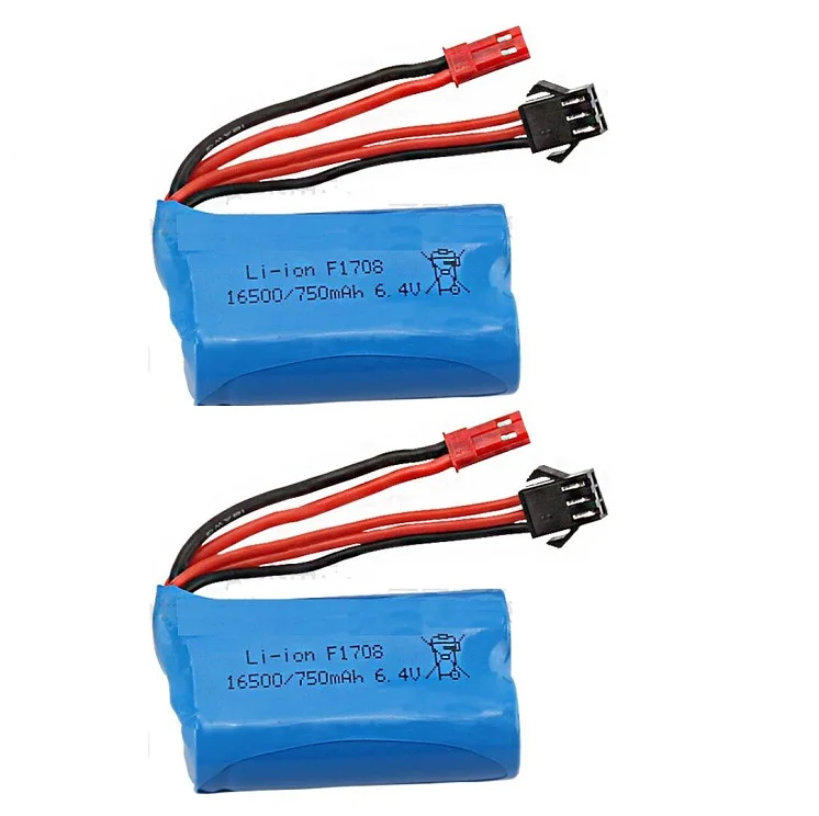 Wltoys 6 4 v 750 мАч литий полимерный аккумулятор для wltoys A959 A A969 A979 K929 на