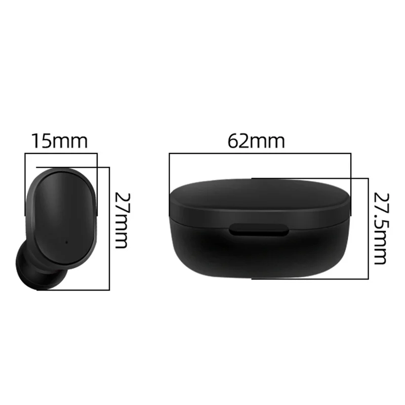 A6S Bluetooth 5 0 гарнитура беспроводные наушники мини TWS шумоподавляющий микрофон с