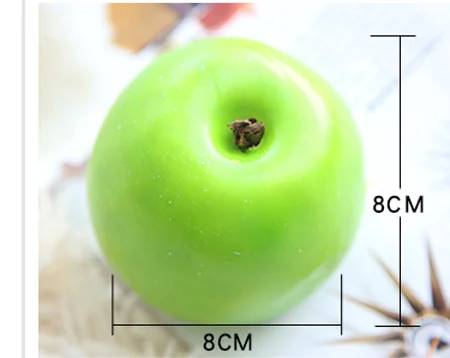 Искусственные фрукты, овощи, настольный декор, имитация, искусственные фрукты, рождественский подарок, украшения для дома и вечерние свадебные украшения, 1 шт - Цвет: 7