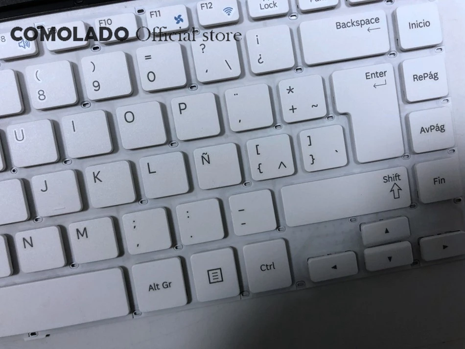 LA Latin Keyboard for Samsung 370R4E 370R4V 450R4E 450R4V 470R4E 470R4V NP370R4E NP450R4E black and white LA Layout -3