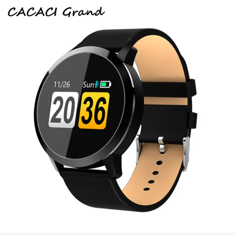 

New Q8 Smart Watch OLED Color Screen Smartwatch women IP67 WaterProof Fashion Fitness Tracker Heart Rate monitor Blood Pressure