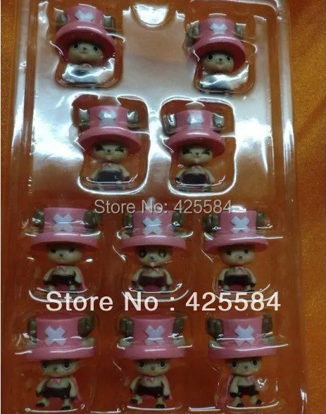 One Piece Tony Chopper &quotStacking Chopperman&quot 10 pcs/set anime action figure pvc figures toys Free shipping | Игрушки и хобби