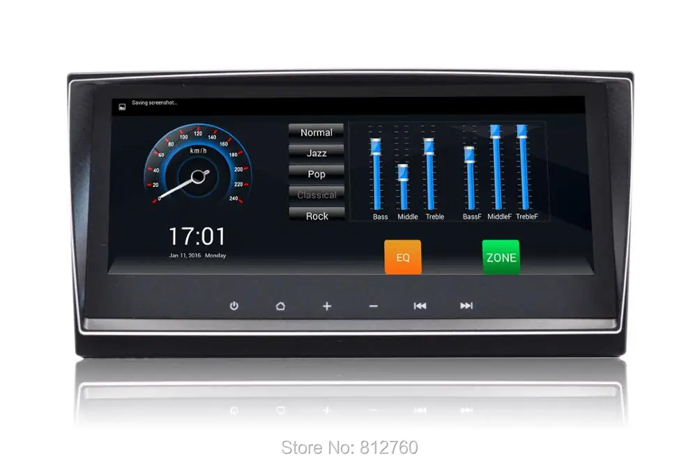 Flash Deal Quad Core 8.8" 1280X480 Android 6.0 Car Stereo Audio Head Unit Headunit Autoradio for Toyota Avensis 2009 2010 2011 2012 2013 6