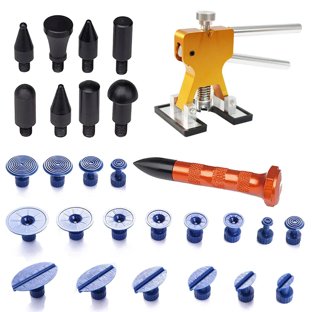 Набор инструментов автомобильный безболезненный вмятин Инструменты для ремонта вмятин удаление вмятин Puller Tabs Lifter ручной инструмент