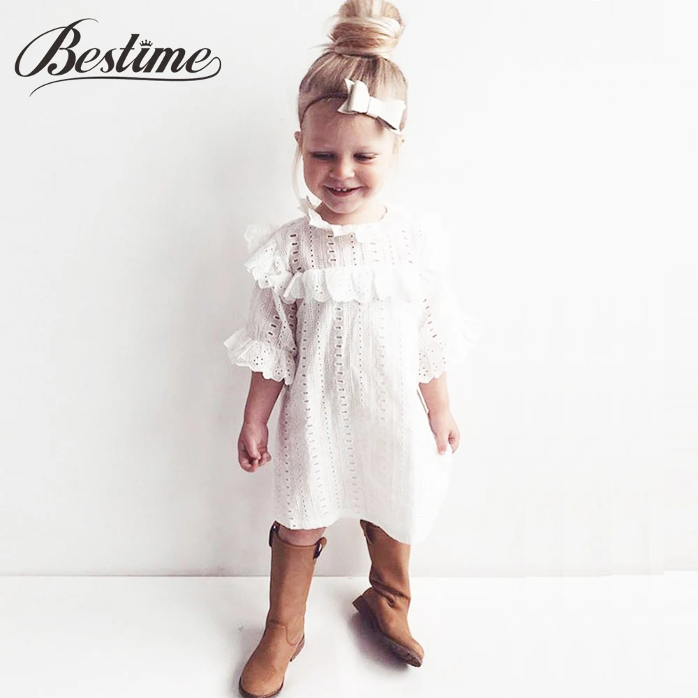 Buy Bestime Children Shirt Dress Cotton White Lace