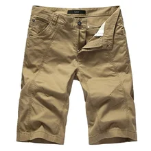 Новое поступление мужские повседневные Летние повседневные шорты больших размеров 3/4 брюки большого размера мужская одежда из чистого хлопка Комбинезоны XXXXXL