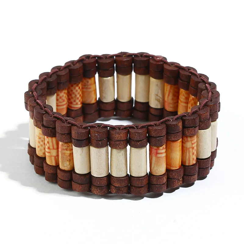

LiuXSP Women Bangles Men's Multilayer Design Bangles Retro Style Ethnic Simple Ornaments Fashion Bangles Lovers Gifts