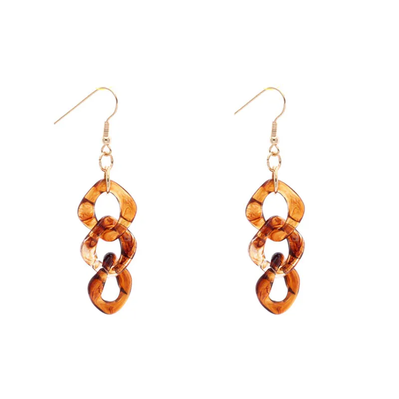 Free shipping Fashion jewelry Wholesale gift Exquisite chain buckle Shaped Earrings | Украшения и аксессуары