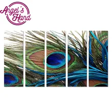 Алмазная живопись на заказ eigen foto attrape reves plumes Павлин перо Мандала Иисус Алмазная Картина вышитая крестиком