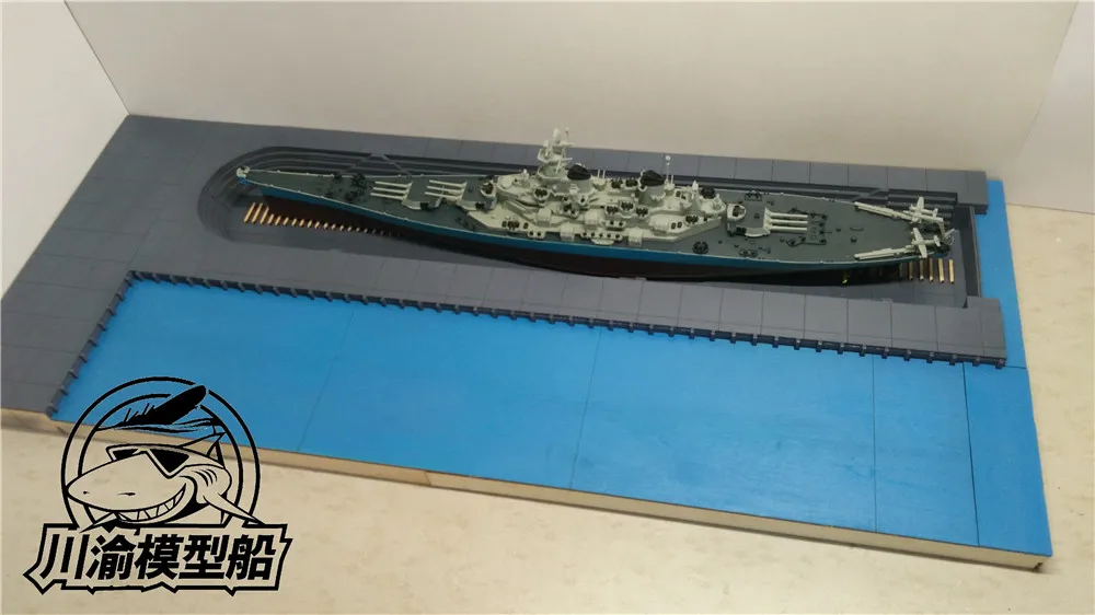 1/700 масштаб судостроительная док станция дока Диона платформа в форме дуги DIY