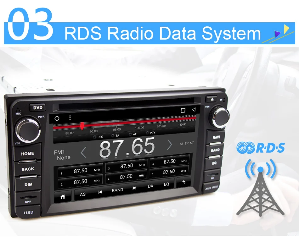 Best Eunavi 2 din Android 8.1 tda7851 car dvd radio player for Toyota Hilux VIOS Old Camry Prado RAV4 Prado 2003-2008 gps navi stereo 8