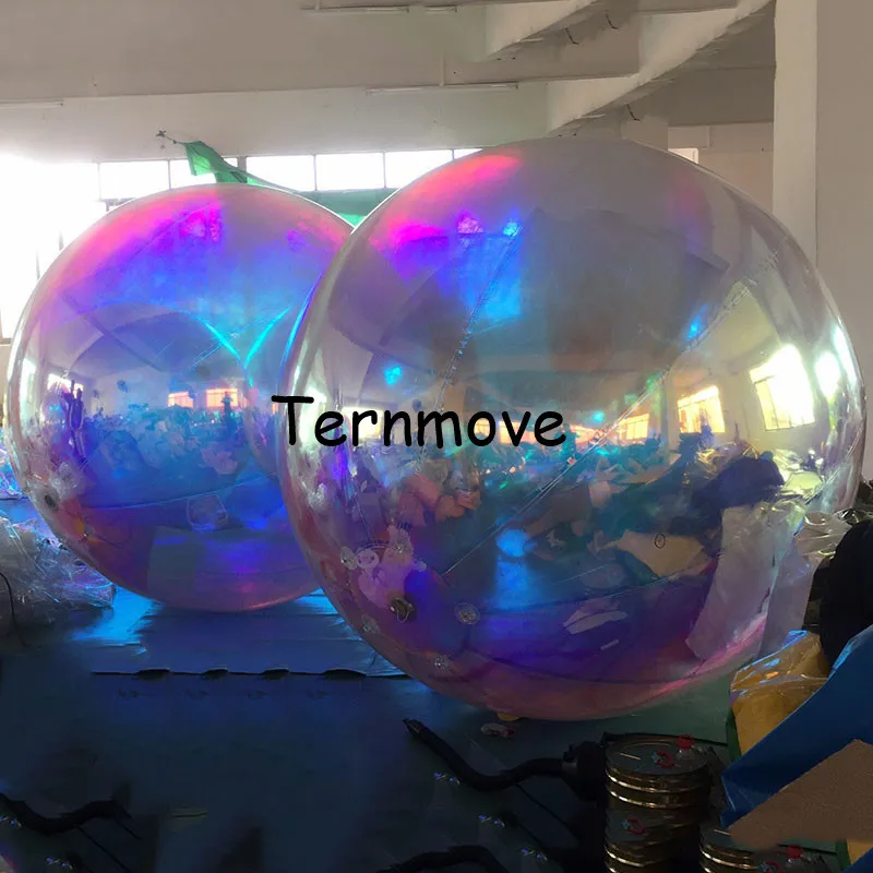 Inflatable Mirror Ball For Hang Advertising Ceiling Hanging