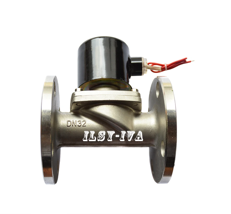 

G1 1/2" DN32 stainless steel Liquid gas Normally closed flange solenoid valve