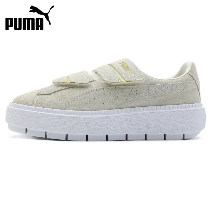 Новое поступление PUMA Platform трассировки ремешок Женская Скейтбординг обувь кроссовки