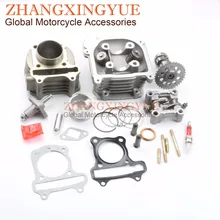 80cc Big Bore Performance Kit 9 Hole Cam Tensioner Rocker Assy for GY6 50cc 139QMB Chinese