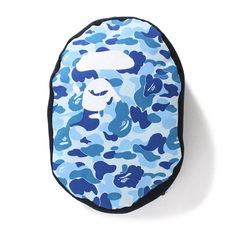 

Personality Ape-man Head Waist Cushion Creative Plush Cushion Bedroom Living Room Home Decorations M1159