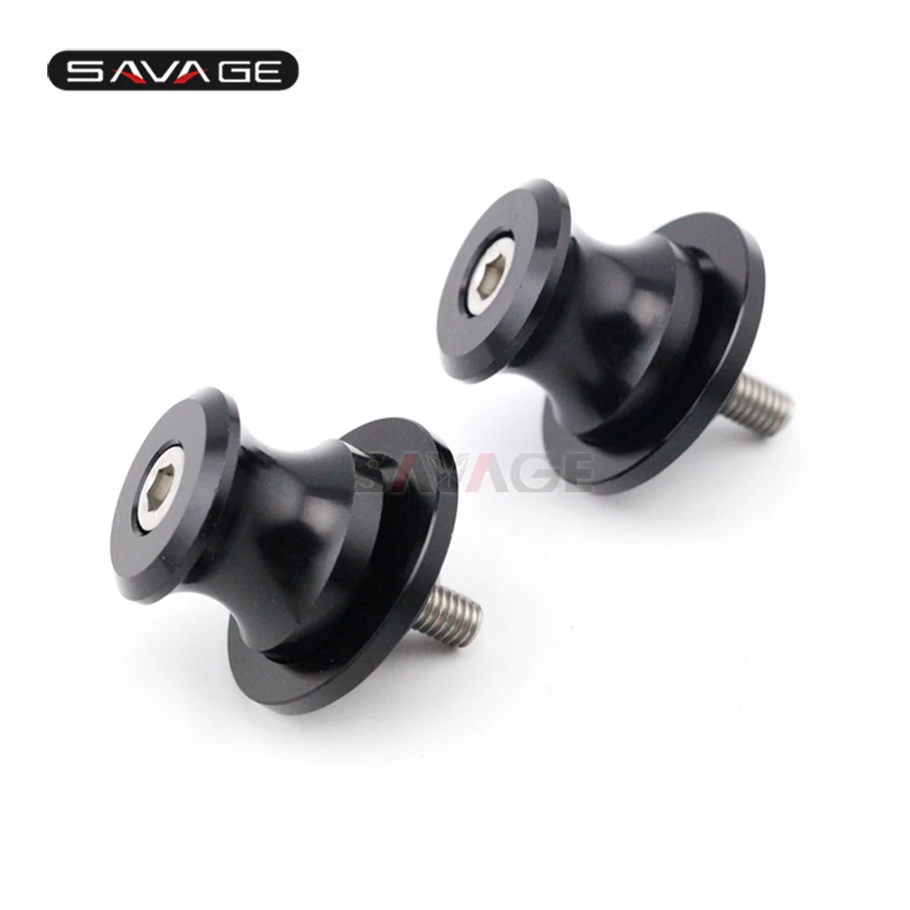 Swingarm Spools Slider For YAMAHA YZF R1/R3/R6/R6S/R25 XSR 900 XSR900 YZF-R1 YZF-R3 YZF-R6 YZF-R6S YZF-R25 Stand Screw M6 CNC