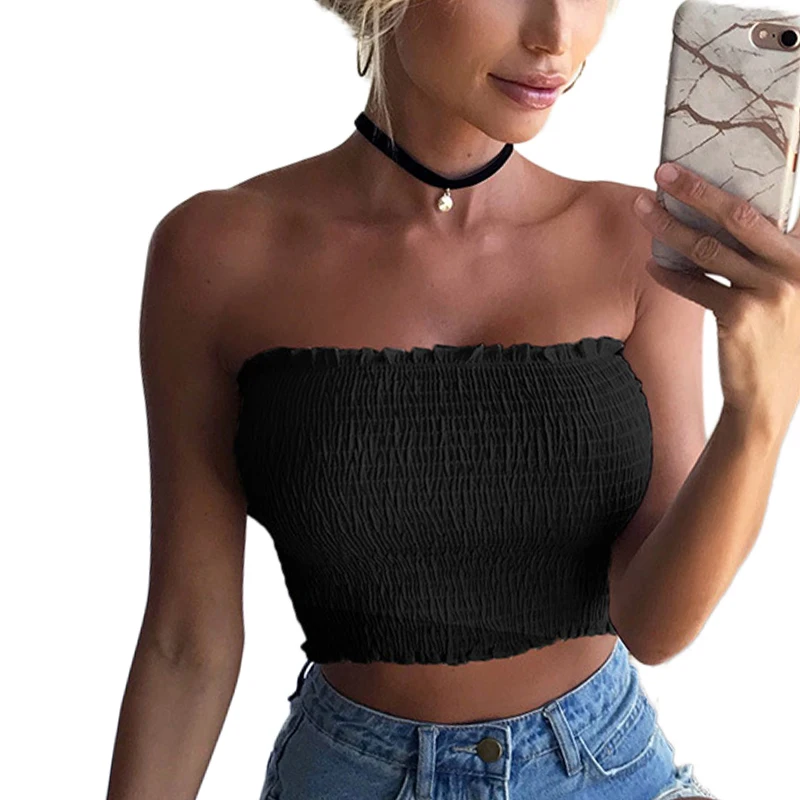 tube bra top strapless