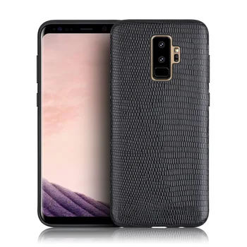 

Genuine Leather Phone Case For Samsung Galaxy S8 S9 Plus Case Lizard Texture Back Cover For Samsung S7 Edge Cases