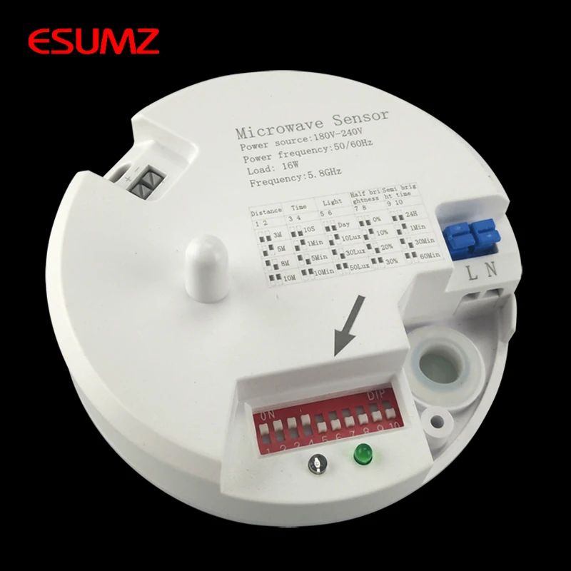 

Driver with integrated microwave sensor 16W